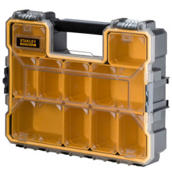 ORGANISEUR ETANCHE PROF 106mm 10 COMPARTIMENTS AMOVIBLES 45X36X10 cm