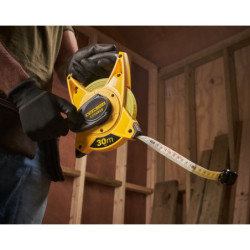 MESURE LONGUE 30M X 19MM RUBAN FIBRE DE VERRE FATMAX