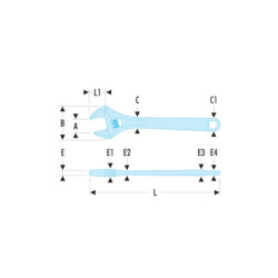 CLE A MOLETTE COURTE 8 - 113AS.8CPB