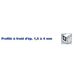 VIS AUTOPERCEUSE A AILETTES BOIS AVEC RONDELLE MONOVIS TH8 6,3x110mm GALVA (sachet 100 pcs)