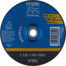 DISQUE A EBARBER 125X7.0 PSF ACIER MD