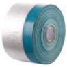 RUBAN ADHESIF AVEC FILM 2951 ELECTRO-STATIQUE A LISIERE ADHESIVE TOILE BLEUE 550MMX20M