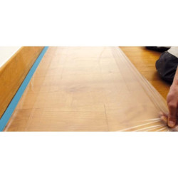 RUBAN ADHESIF AVEC FILM 2951 ELECTRO-STATIQUE A LISIERE ADHESIVE TOILE BLEUE 550MMX20M
