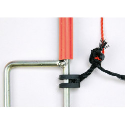 Filet a mouton electrifiable OviNet haut 90cm x long 50m piquet simple pointe