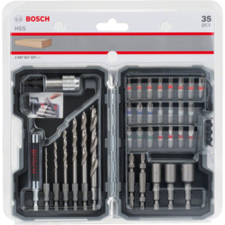 COFFRET DE 35 EMBOUTS ET FORETS BOIS