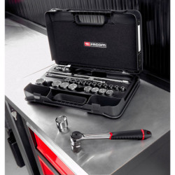 COFFRET DOUILLES 1/2 6 pans AVEC CLIQUET S.161-4P6PB