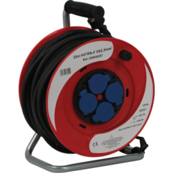 ENROULEUR ELECTRIQUE LONG 40m H07RNF 3G2.5 4 PRISES