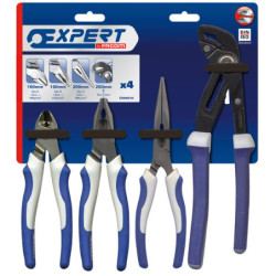 JEU DE 4 PINCES MECANICIENS EXPERT